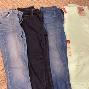 4 pairs on jeans!